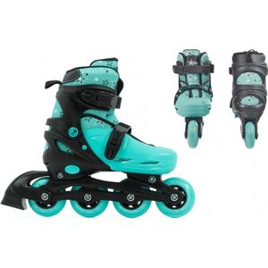 SFR Plasma Inlineskates - Maat 29-33 - Unisex - groen/zwart