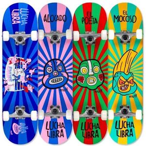 Skateboard Enuff Lucha Libre Blue