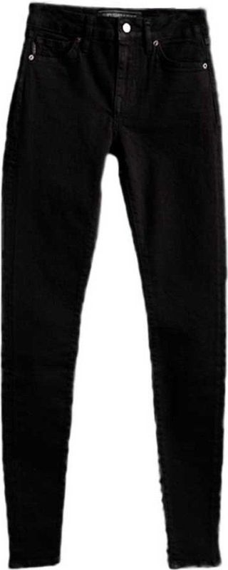 Superdry - Mid Rise Skinny Jeans - Blauw - Katoen 97% - Elastaan 3%