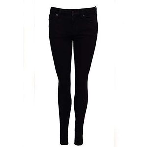 Superdry Mid Rise Skinny damesjeans, Livingston Black