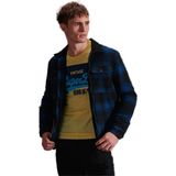 Hunting - Zip Through Overshirt - Multicolor - Wollen - Gewatteerde Voering