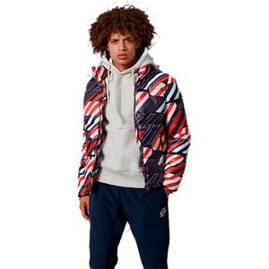 Superdry - Sportstyle Puffer Jas - Veelkleurig - Tussenjas
