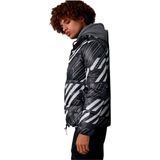 Pufferjack - All-over Print - Elastische Manchetten - Rubberen Logo