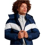 Superdry - Stratus - Gewatteerde Jas - Blauw - Polyester