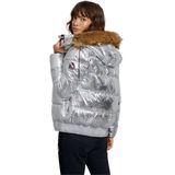 Toya - Bomberjack - Metallic - Imitatiebont - Gerecycled Polyester