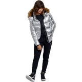 Toya - Bomberjack - Metallic - Imitatiebont - Gerecycled Polyester