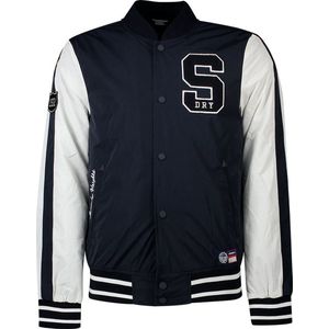 Superdry Collegiate Bomberjack Wit,Blauw 2XL Man