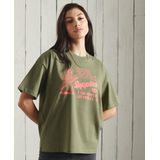 Superdry - Workwear - T-shirt - Oversized - 100% Katoen