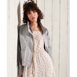 Superdry - Bora - Tussenjas - Dames - Cropped - Met Verstelbare Capuchon