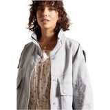 Superdry - Bora - Tussenjas - Dames - Cropped - Met Verstelbare Capuchon