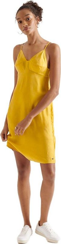 Cami Jurk - Zomer - Cupro - Verstelbare Bandjes - Ritssluiting