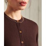 Superdry - Damesjurk - Jersey - Lange Mouwen - Geruite Rok