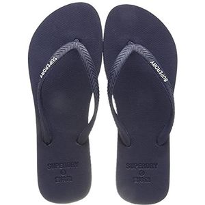 Superdry F3 Flip Flop Slipper voor dames, Rek Navy, 36/37 EU