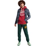 Heritage - Mountain Graphic Hoodie - Groen - Katoen/Polyester