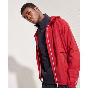 Superdry - Sportstyle Cagoule - Jas - Rood - Polyester