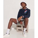 Superdry - Varsity Jacket - Tussenjas - Blauw - 100% Polyester