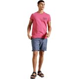 Superdry Sunscorched Chino Korte Broek - Heren - Indigo Texture