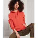 Superdry - Hoodie - Oranje - Katoen