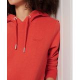 Superdry - Hoodie - Oranje - Katoen