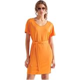 Kleed - Mini - Zwart - 32% Polyester 68% Modaal - Loose Fit