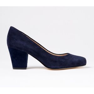 Dune Anthena Suede BLAUW - Maat 38