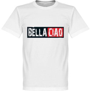 Bella Ciao T-Shirt - Wit - L