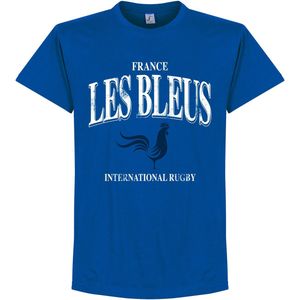 Frankrijk Les Bleus Rugby T-Shirt - Blauw - Kinderen - 140