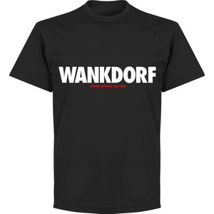 Wankdorf T-shirt - Zwart - 4XL