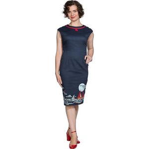 Dancing Days - SUMMER SAIL Kokerjurk - M - Blauw