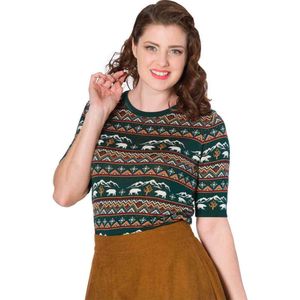 Dancing Days - CHRISTMAS BEAR - Kersttrui - Groen - 70% Katoen, 30% Nylon