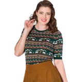 Dancing Days - CHRISTMAS BEAR - Kersttrui - Groen - 70% Katoen, 30% Nylon