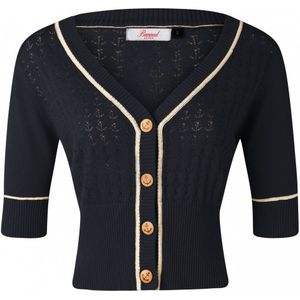 Banned Cardigan -XL- BOAT CLUB Donkerblauw