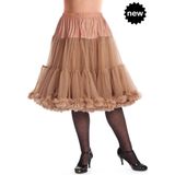Banned Retro - Petticoat - Roze - 2 Lagen - Elastische Tailleband