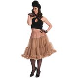 Banned Retro - Petticoat - Roze - 2 Lagen - Elastische Tailleband
