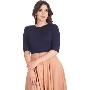 Banned - Grace Gebreide trui - M - Blauw