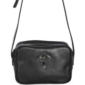 Banned - You Shall Not Find Me Crossbody tas - Zwart