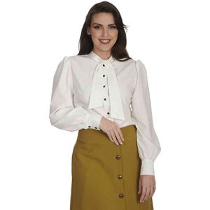 Blouse dames - Banned Retro - Wit