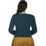 Trui dames - Banned Retro - Groen/Donkergroen