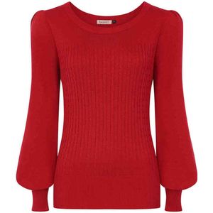Banned - Una Gebreide trui - L - Bordeaux rood
