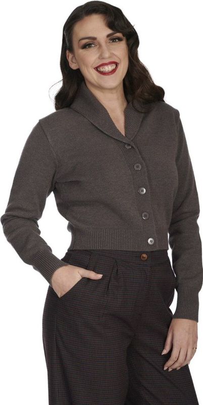 Vest dames - Banned Retro - Grijs