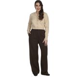 Urban Classics - Cropped Feather Cardigan - Ivoorkleurig