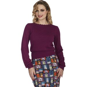 Banned - Scarlet - Gebreide Trui - Roze