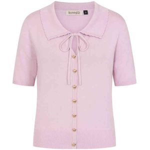 Banned - Doris Cardigan - XL - Roze