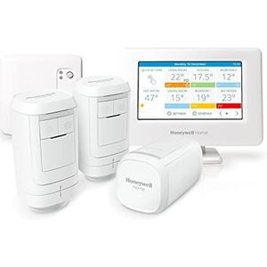 Honeywell Home THR99C3013 Intelligente thermostaatset evohome WiFi en ketelrelais-module, bespaart energie en geld, wit