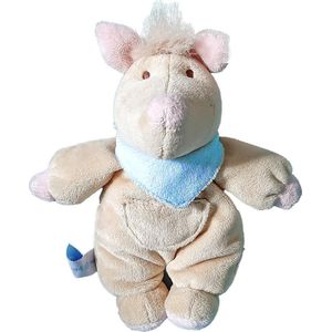 Tiamo - Knuffelrammelaar muis - Blauw