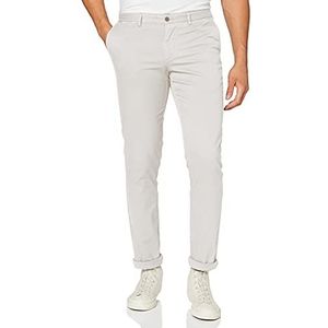 Hackett London heren raised keperstof broek, grijs (Pearl 983), 34W x 34L