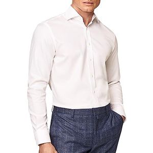 Hackett London Royal Ox BC Businesshemd voor heren, wit, 66