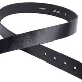 Hackett London TACK Stitch H Keeper riem, 999BLACK, 40 heren, zwart.