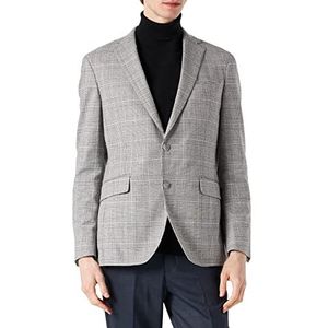 Hackett London Heren Strch Grey Slub Hpsack Jacket
