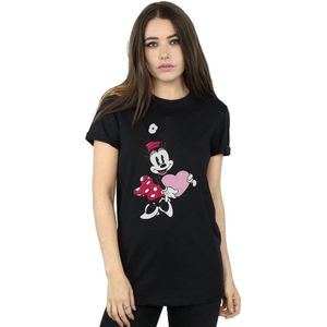 Li-cense Disney dames minnie mouse liefdeshart katoenen vriendje t-shirt